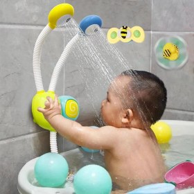 تصویر دوش حمام مدل حلزون Snail shower head 810 