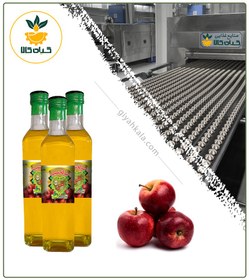 تصویر سرکه سیب ارگانیک نفس 