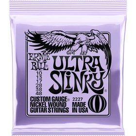 تصویر سیم گیتار الکتریک ERNIEBALL ULTRA SLINKY NICKEL WOUND 10-48 