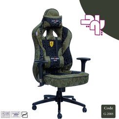 تصویر صندلی گیمینگ چریکی DXRACER 