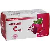 تصویر ویتامین ث جویدنی داروپخش 250 میلی گرمی ا Vitamin C 250 Chewable Tablets Vitamin C 250 Chewable Tablets