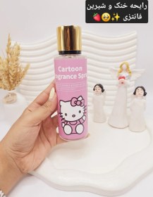 تصویر بادی اسپلش صورتی کیتی کد 0568 