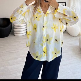 تصویر شومیز طرح گل 