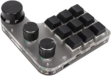 خرید و قیمت Bewinner 9 Keys Mini Macro Mechanical Keyboard, Bluetooth ...