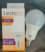 تصویر لامپ 15 وات ال ای دی (LED) led 15 watt bulb