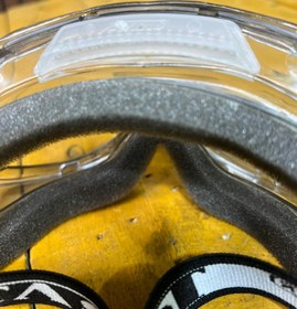 تصویر عینک ضدبخار شفاف 