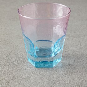 تصویر لیوان شیشه ای 3 عددی انگلیش هوم مدل Ramona سایز 375 میل Ramona Glass 3 pcs Glass 375 ml Pink - Blue