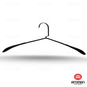 تصویر هنگر فلزی إپـــُل دار -بسته ده عددی 