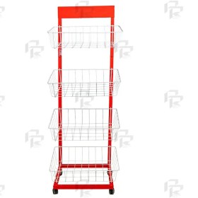 تصویر استند فروشگاهی سبدی سبد کوچک 