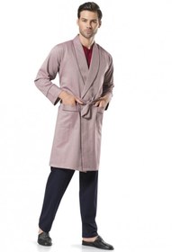 تصویر ست پیژامه قرمز مردانه کت و شلوار 5 تایی Pierre Cardin 