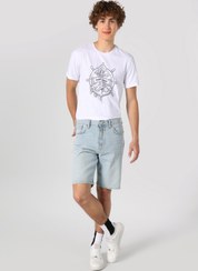 تصویر شلوارک مردانه فاق نرمال راسته | کالینز Colin’s .CL1063595_Q1.V1_DN42603 