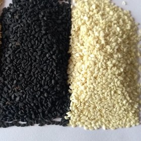 تصویر کنجد سفید خام250 گرم 