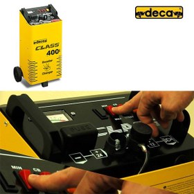 تصویر شارژر و استارتر دکا DECA مدل Class Booster 400E Deca Wheeled battery charger and quick starter Model Class Booster 400E