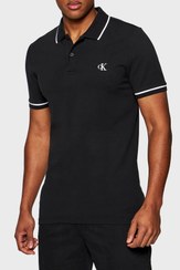 تصویر تیشرت یقه پلو مردانه برند کلوین کلاین Calvin Klein اصل J30J315603PPK 