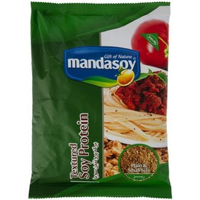 تصویر برگه سویا ریز مانداسوی MandaSoy small soya flakes