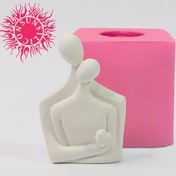 تصویر قالب سیلیکونی زوج عاشق ۱۲ سانت 