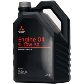 خرید و قیمت روغن موتور میتسوبیشی موتورز مدل 20W50 حجم 4 لیتر | ترب