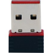 تصویر کارت شبکه usb بی سیم مدل 802.11N وایرلس کامپیوتر 802.11N Wireless