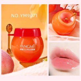 تصویر بالم لب عسل کوزه ای یانگمی YANGMEI lip balm