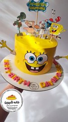 تصویر کیک باب اسفنجی شماره یک 
