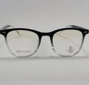 تصویر عینک بلوکات مخصوص مطالعه و کامپیوتر دورنگ مشکی شفاف 