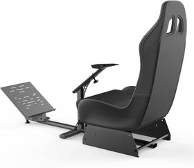 تصویر صندلی شبیه ساز گیمینگ مدل Cirearoa Racing Wheel Stand with seat gaming - ارسال 20 روز کاری 