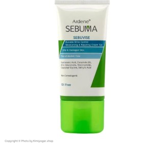 تصویر کرم ژل آردن سبوما مرطوب کننده و ترمیم کننده پوست چرب 40 میل Sebuvise Moisturizing And Repairing Cream Gel 40ml