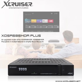 تصویر گیرنده ایکسکروزر 585 پلاس فورکی اندرویدی Xcruiser 585 Plus HDR