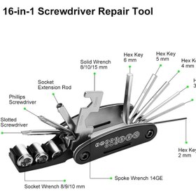 تصویر آچار 16 کاره A10108 