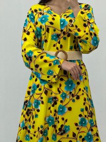 تصویر پیراهن نخ کلوش شیلا 