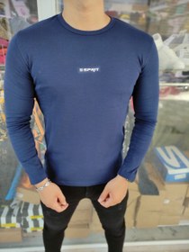 تصویر تیشرت آستین بلند سرمه ای اسپریت Spirit long sleeve t-shirt