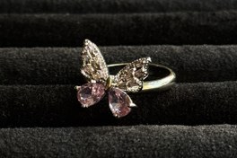 تصویر انگشتر پینترستی پروانه 