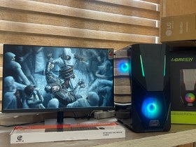 تصویر کامپیوتر گیمینگ RGB چهار هسته با گرافیک DDR5 و رم ۸ گیگ 