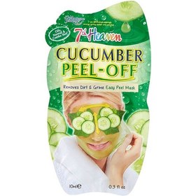 تصویر ماسک لایه بردار عصاره خیار برای انواع پوست سون هیون MONTAGNE JEUNESSE CUCUMBER PEEL OFF MASQUE 10ML 7TH HEAVEN