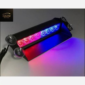 تصویر چراغ پلیسی خودرو روی داشبورد – وارداتی، کیفیت عالی و نصب آسان Dashboard Police Car Light – Imported, High Quality & Easy Installation