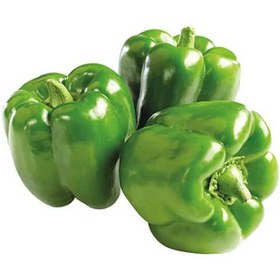 تصویر فلفل دلمه ای سبز ممتاز 500 گرمی 