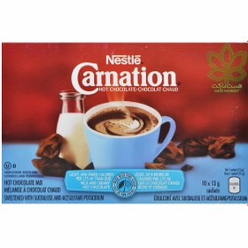 تصویر پودر هات چاکلت کارنیشن رژیمی ( کم کالری ) 10 عدد نستله – nestle 