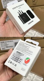 تصویر شارژر ۲۵ وات سامسونگ - سفید 25W charger Samsung