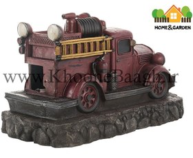 تصویر آبنمای مدل ماشین آتشنشانی 