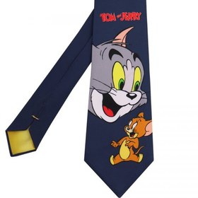 تصویر کراوات مردانه مدل تام و جری کد 1127 