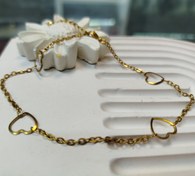 تصویر پابند قلبی استیل 