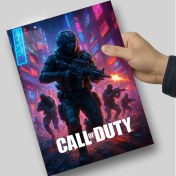 تصویر متال پوستر جنگی کالاف 