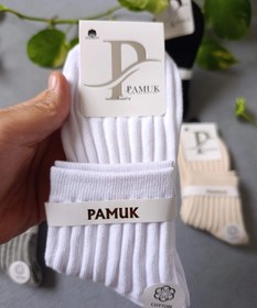 تصویر جوراب زنانه کبریتی 