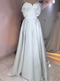 تصویر لباس عروس دارپه سایز ۳۸ اروپایی 