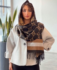 تصویر شال موهر گوچی 