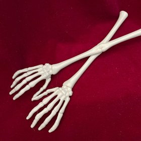 تصویر ابزار شوخی مدل دست اسکلت هالووین 