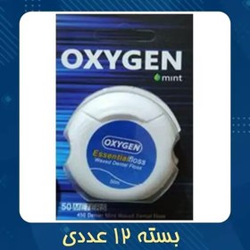 تصویر 12 عدد نخ دندان نازک Oxygen - نخ دندان ترکیه ای اکسیژن - افرا پخش 