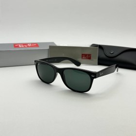 تصویر عینک افتابی مردانه ریبن نیو ویفرر اورجینال2132 - عدسی مشکی Rayban rb 2132
