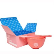 تصویر کاسه و کاردک سیلیکونی هایلایف 