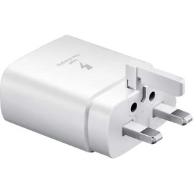 تصویر شارژر 45 وات سوپر فست شارژ اورجینال سامسونگ (اصلی شرکتی) Super Fast Charging 45w type-C 45w Adapter USB-C